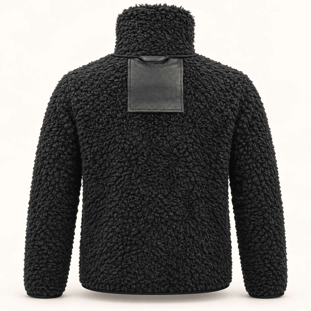 Lexius Shearling Leather Jacket view 4