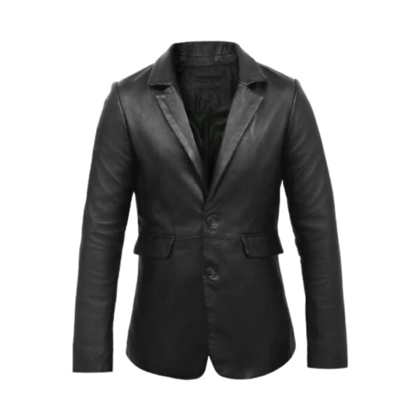 Quality Leather Graceful Coat