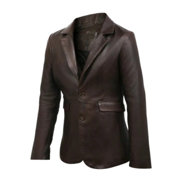 Quality Leather Graceful Coat
