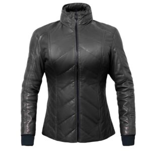 Women’s Black Leather Jacket – Classic & Stylish
